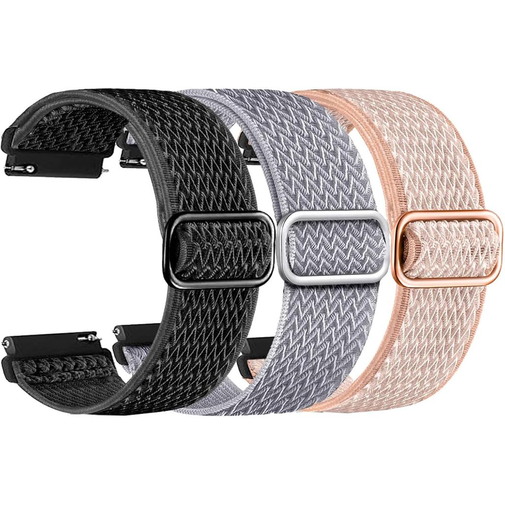 L70 K62 G62 สมาร์ทนาฬิกา, 22 มม.Breathable Elastic Nylon Bands ยืดสําหรับ QONBINK K62 L70 TG38, Jaco