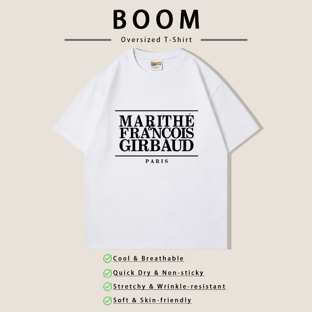 COD（จัดส่งตลอด 24 ชั่วโมง）BOOM ผู้หญิง เสื้อยืดแขนสั้น เสื้อยืดสุดฮิตเนื้อผ้าดีมาก