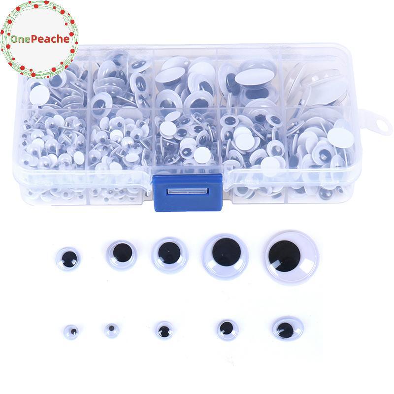 OnePeache Self-กาวผสมEyesสําหรับของเล่นตุ๊กตาGogly wiggly Eyes DIYอุปกรณ์เสริมTH