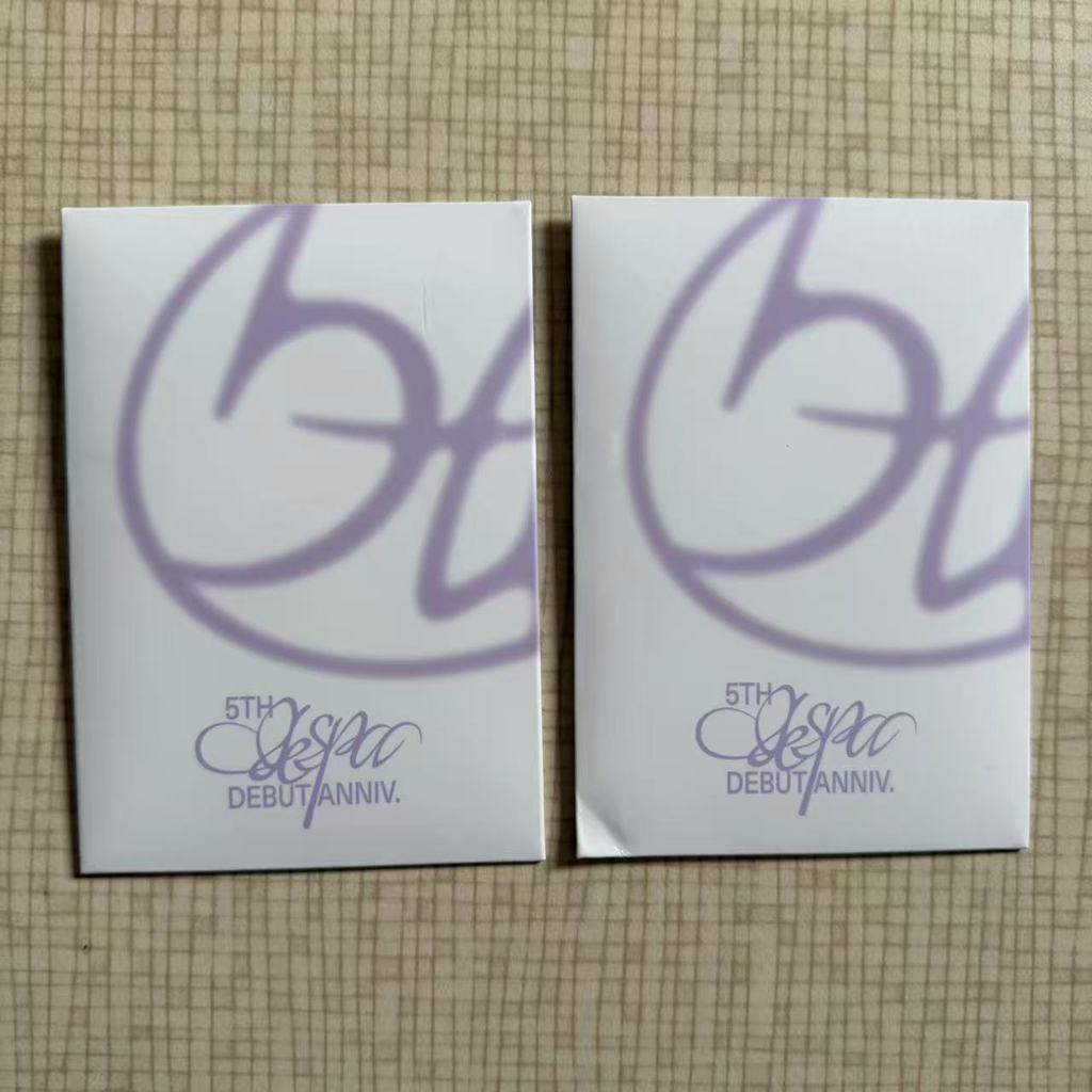 Aespa 5th Anniversary Random Card Lucky Card Unpened karina