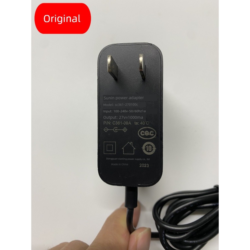 universal travel adapter หัวแปลง usb to type c ของแท้ Delma 27V1000mA /1A เครื่องดูดฝุ่นสายชาร์จสากล