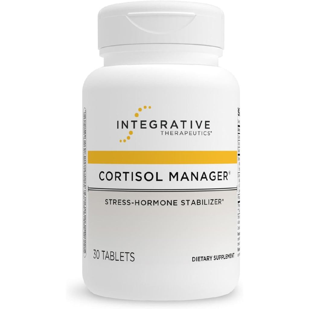 Integration Therapeutics Cortisol Manager - Balance Cortisol & Support Relaxation for Restful * - รว