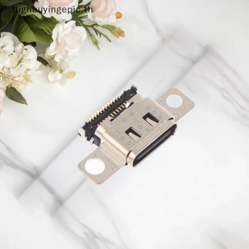 HETH 1/2/4 ชิ้น DC Power Connector Ja สําหรับ ThinkPad E14 E15 L14 L15 R14 Gen 2 Gen 3 แล็ปท็อป Type