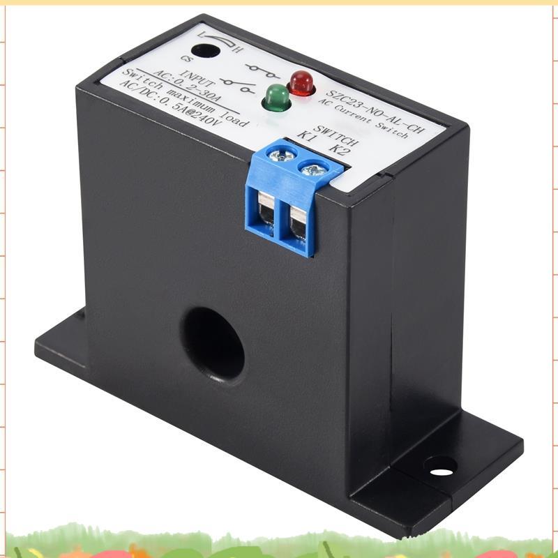 Current Mutual Induction Switch SZC23-NO-AL-CH ปกติเปิด Current Detection SWITCH สําหรับ AC Current 