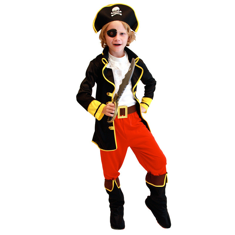ชุดโจรสลัดสำหรับเด็กในงานฮัลโลวีน แบบตามกัปตันแจ็คจาก Pirates of the Caribbean ขายดี