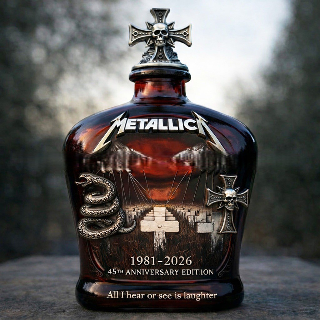 The Metal Gods 19812026 45th Anniversary Whisky Bottle45Zhou