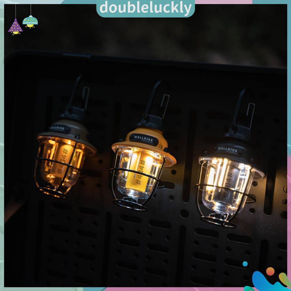 24ชม. โคมไฟเดินป่า LED Camping Type-C ชาร์จ 30h Max รูปที่ 2