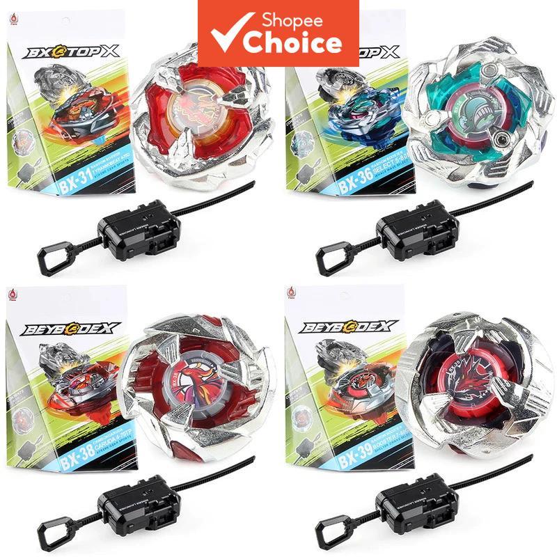 Bey Burst BX 36 Whale Wave BX 38 BX 39 BX 31 Spinning Top Metal Battle ของเล่น Launcher ชุด Gyro ของ