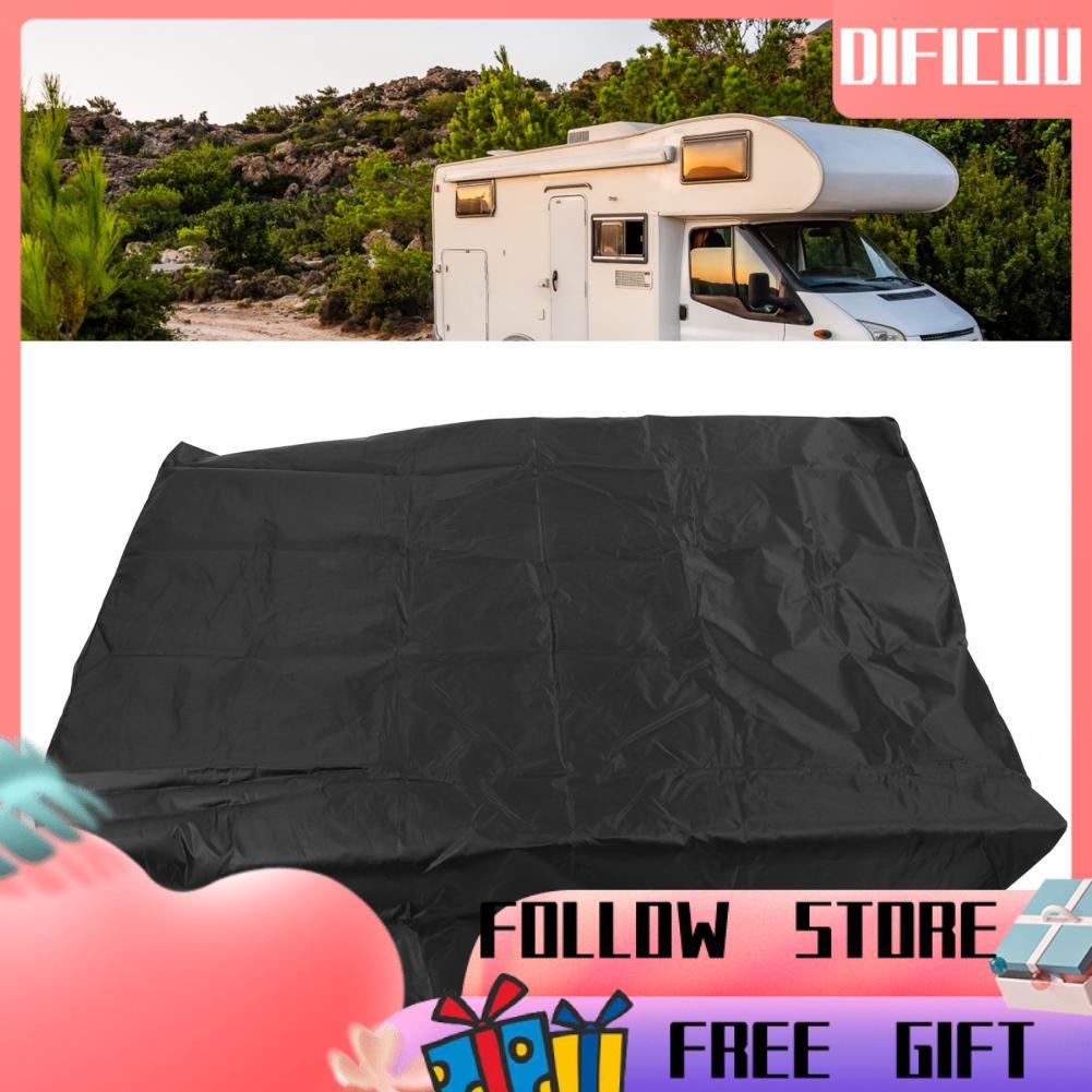 Dificuu-th RV Air Conditioner Cover เปลี่ยน Heavy Duty Wind Proof ผ้า Oxford สำหรับรถพ่วงท่องเที่ยว