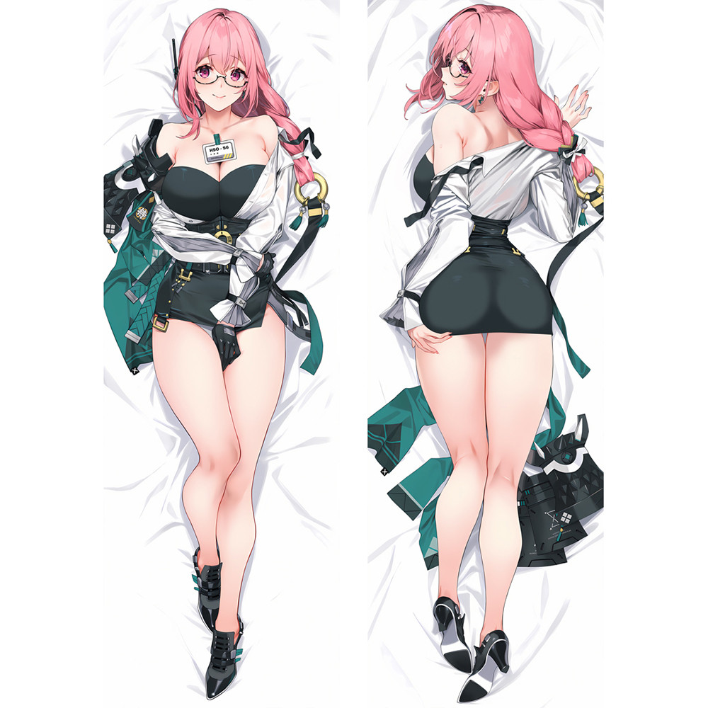 การ์ตูน Zenless Zone Zero Tsukishiro Yanagi Dakimakura หมอนกอดอะนิเมะปลอกหมอน Otaku หมอนเบาะครอบคลุม