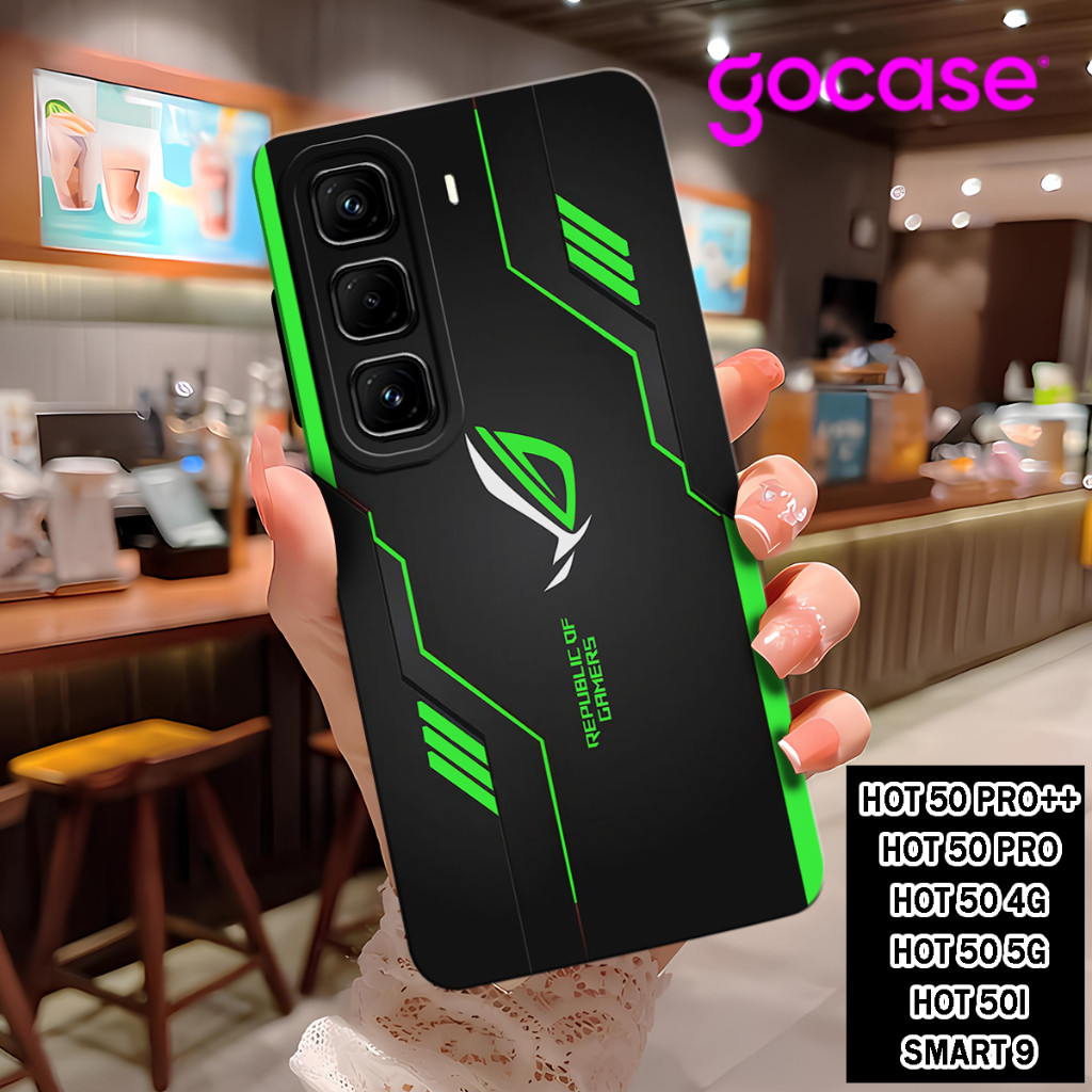 ( UVA 5 ) ยางยืดหยุ่น Softcase สําหรับ infinix hot 50 pro+ l hot 50 pro 4g l hot 50 4G 5G l hot 50i 