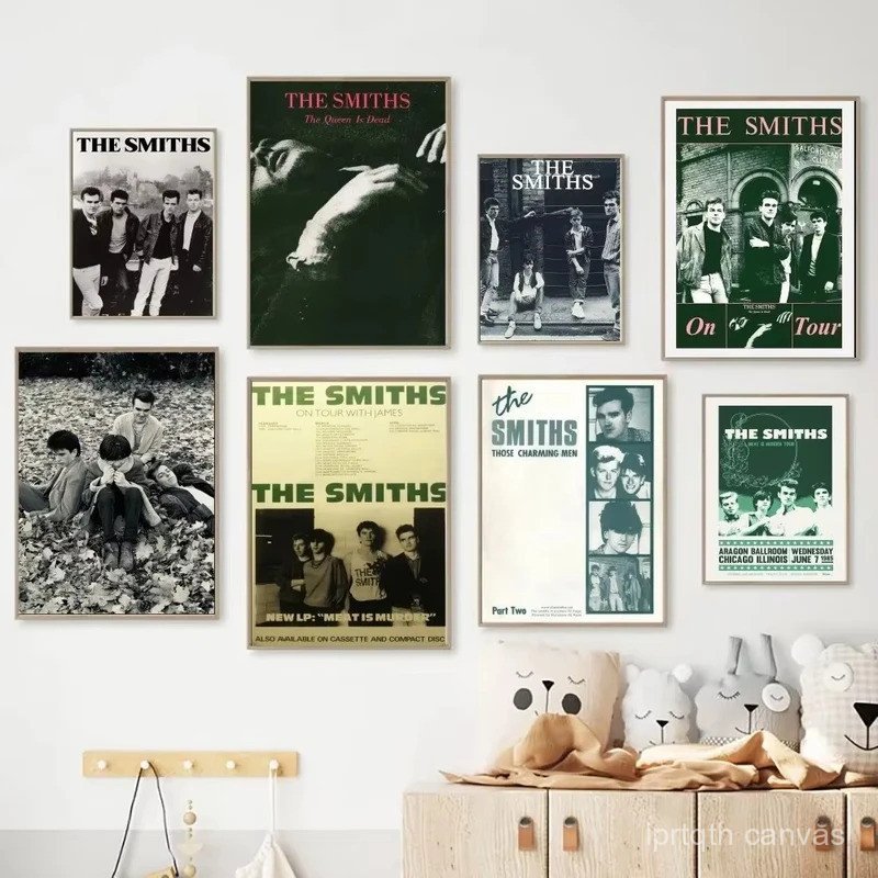 K7SL The Smiths โปสเตอร์ไม่มีกรอบโปสเตอร์ Kraft Club Bar กระดาษ Vintage โปสเตอร์ Wall Art ภาพวาดห้อง