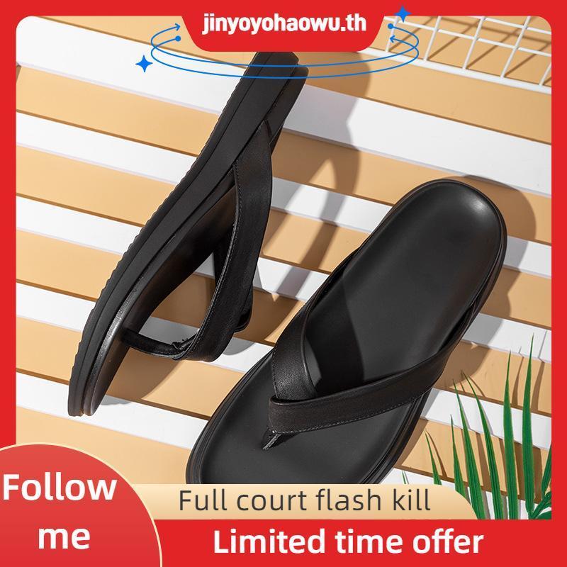 FITFLOP F-MODE GO NG TOE-POST รองเท้าแตะแบบหูหนีบผู้ชาย รุ่น IW9-090  สี ALL BLACK