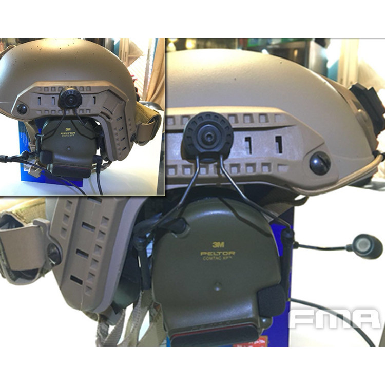 FMA FARA OTH Earphone clip FAST Helmet rail suspension bracket TB1292