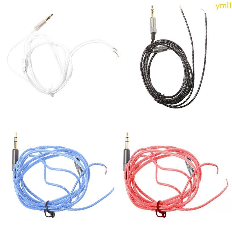 Yml1 1 25m สาย 3 5 มม. DIY สายหูฟัง สายหูฟัง