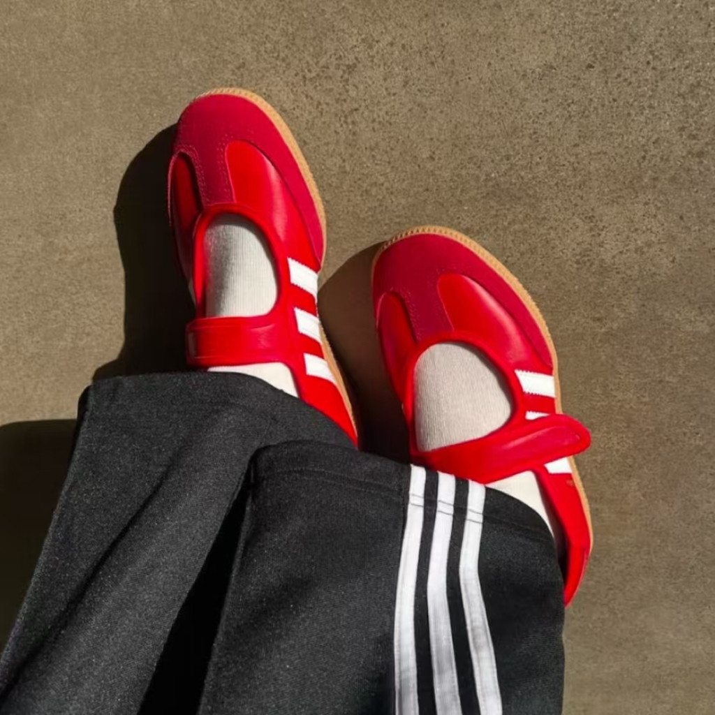 💖️pre-order รอสินค้า️รองเท้า ADIDAS originals Samba Jane JQ6446/JQ6445/JR4482 รองเท้าแตะUnisexUnisex