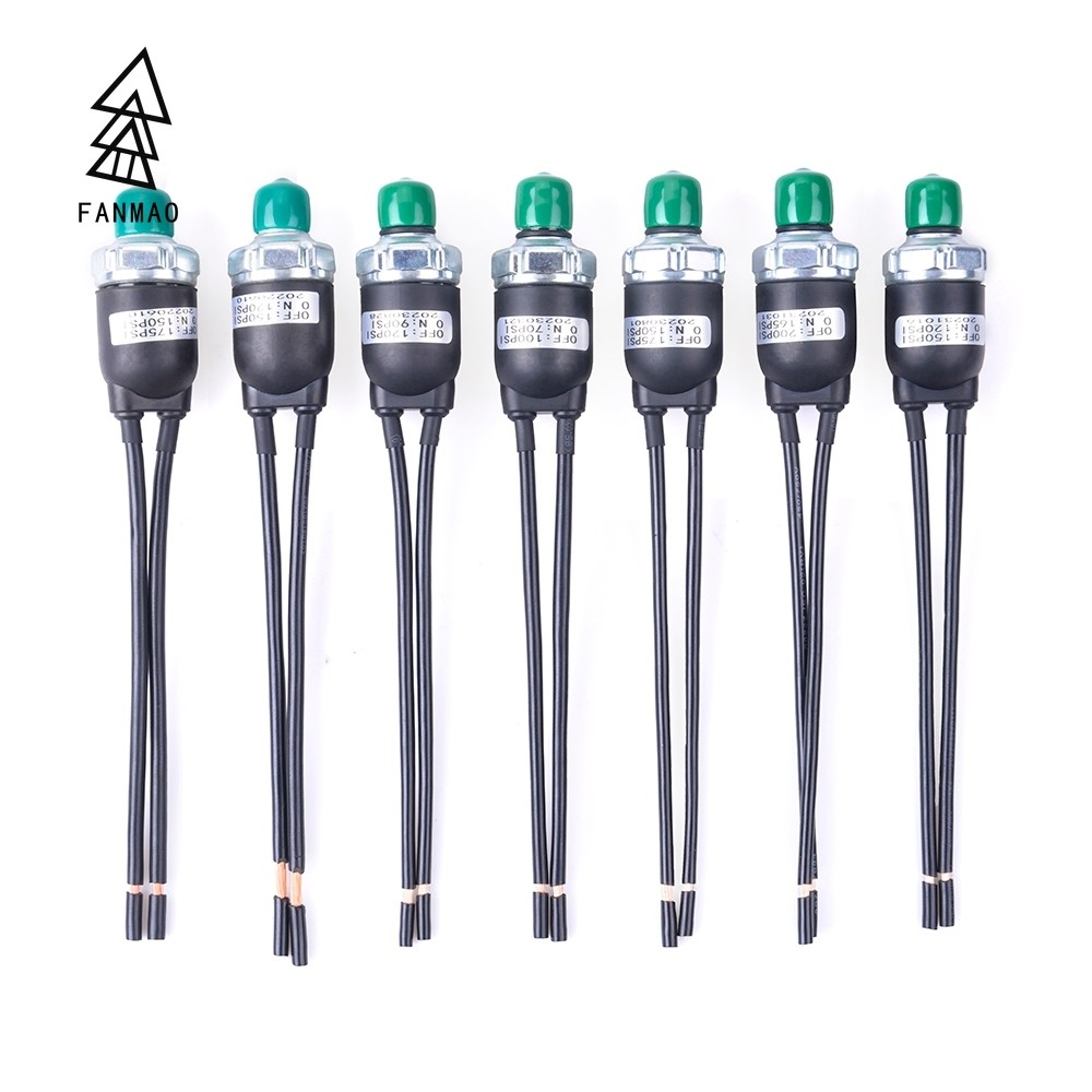 FANMAODZ Air Compressor สวิทช์ควบคุมความดันวาล์ว Heavy Duty 1/4NPT 120-150PSI 150-175PSI 70-100PSI 9