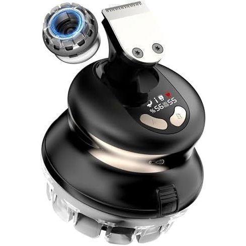 ชุดตัดผมด้วยตัวเองสําหรับผู้ชายพร้อมทริมเมอร์ – ปัตตาเลี่ยน DIY สําหรับ Buzz Cut, Crew Cut, Flat Top