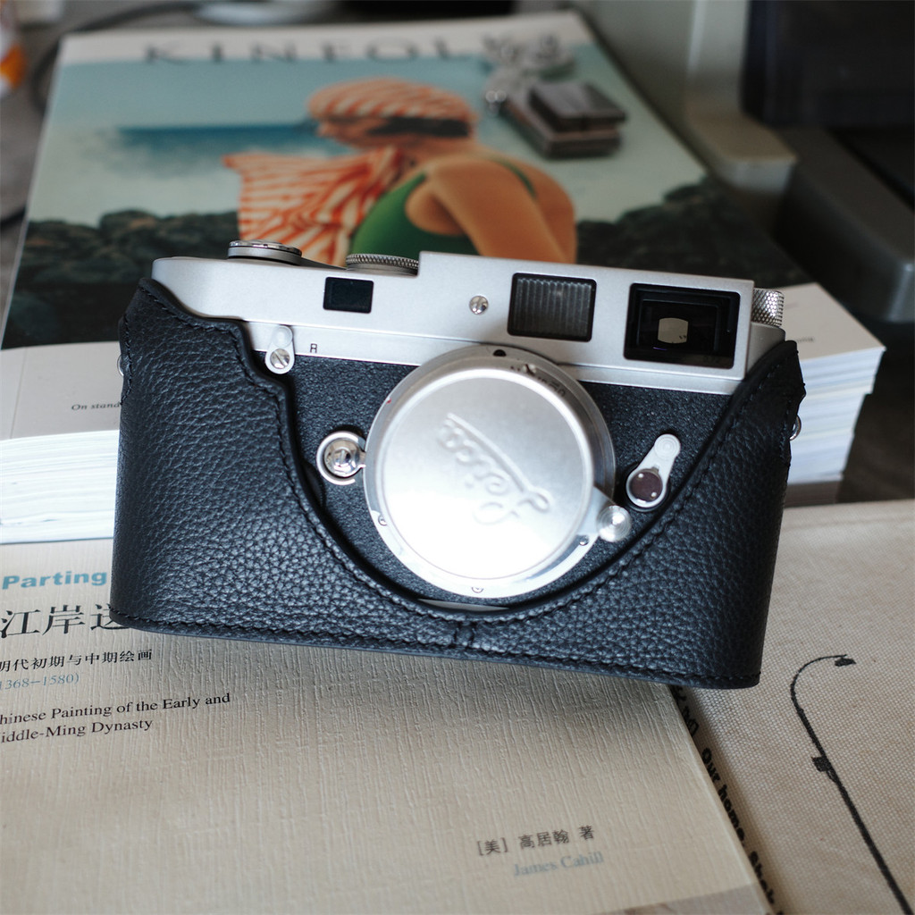 Camin Leica Leica Leica M6 กล้องหนัง M3MP เคสป้องกัน M4P Cowhide กรณี M2 ครึ่งกรณี M7 กระเป๋ากล้อง