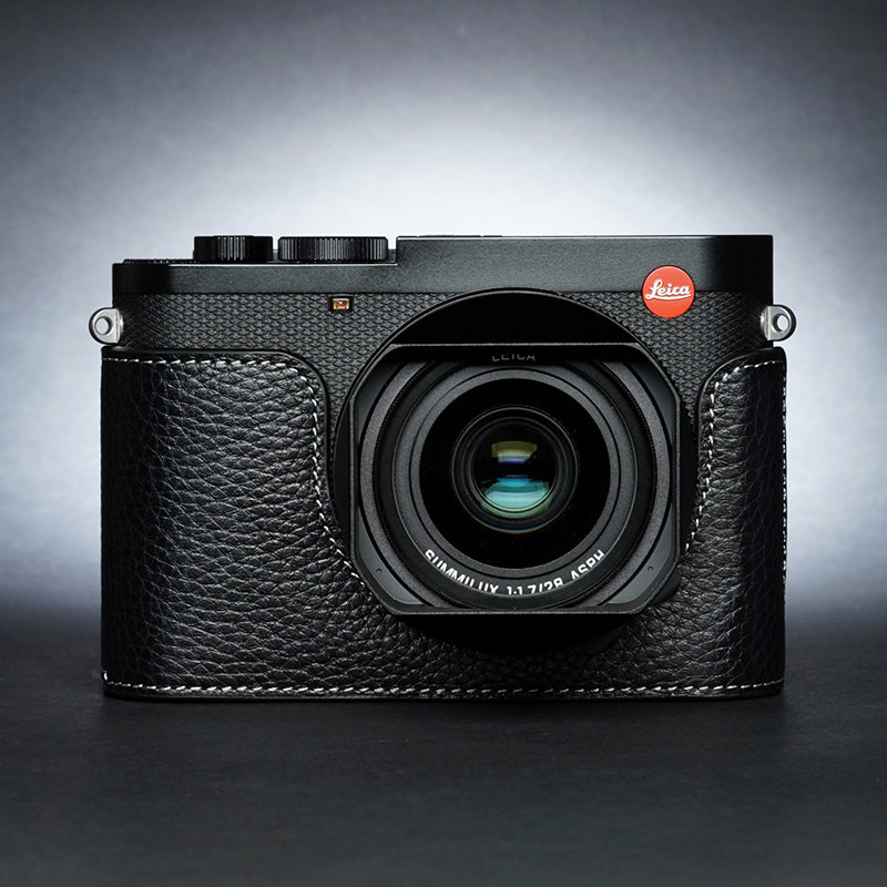 การออกแบบดั้งเดิม Leica Leica Leica Q3 เคสป้องกันกระเป๋ากล้อง Q2 ซองหนังจับ Q3 อุปกรณ์เสริมเคสกล้องห