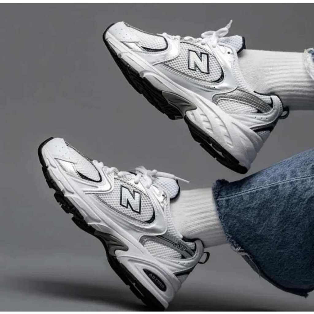 🔥เป็น  ✨ NB 530 Original น้ำหนักเบา รองเท้าวิ่ง แฟชั่นสตรีท เหมาะกับทุกสไตล์Unisex🚚จัดส่งที่รวดเร็ว 
