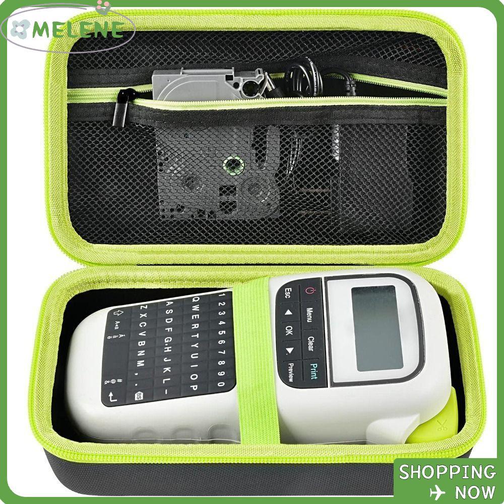 MELENE Carrying , กระเป๋าเก็บเครื่องฉลากกันกระแทกแบบพกพา, กล่องเก็บของ EVA ทนทานความจุขนาดใหญ่สําหรั