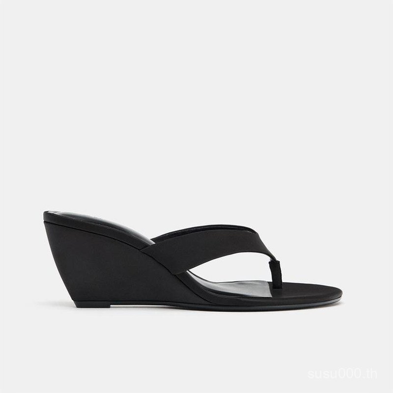 Flip-Flop ส้นเวจเจ้าหญิงทรงToe Ring เหมาะสมใส่วันหยุดและฤดูใบไม้ผลิ-ร้อน
