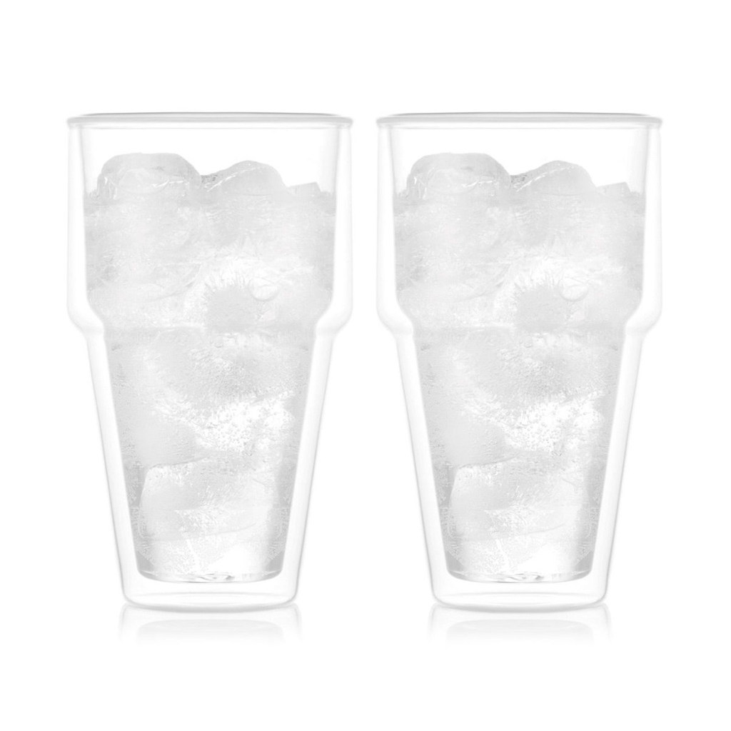 Bodum Melior แก้วเทอร์โมผนังคู่ ถ้วยกาแฟ ถ้วยแก้วใส ตู้แช่ไมโครเวฟ ปลอดภัย ZHV