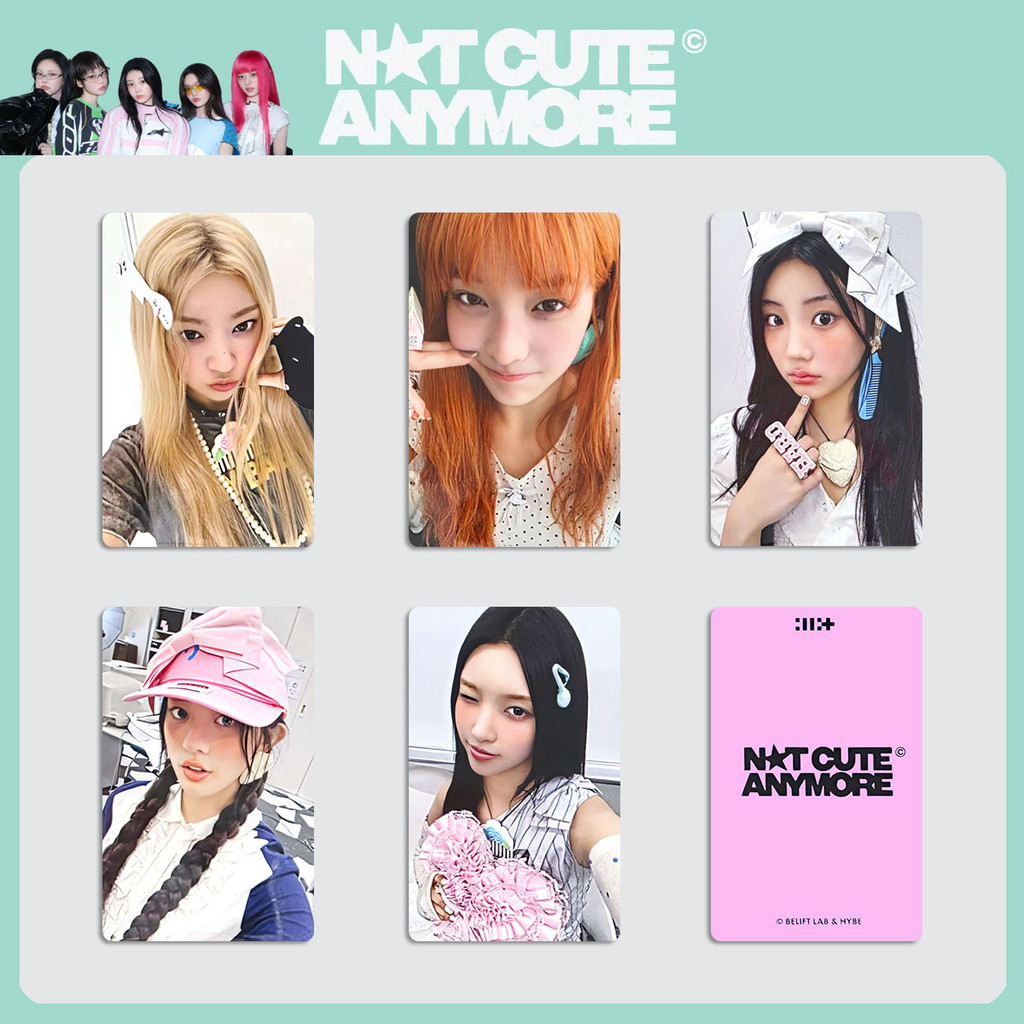 สุ่มแล้วการ์ดอัลบั้ม wvscute Card Photo Card Lucky Merchandise Gift illit Card Bonus ETLV