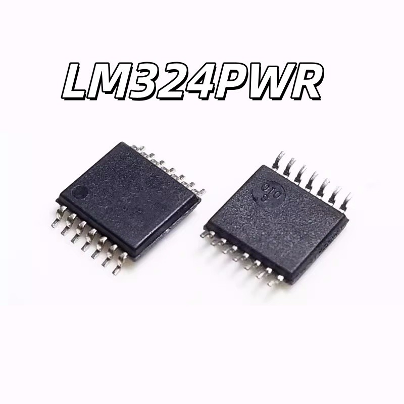 ยี่ห้อใหม่ LM324PWR LM324PW L324 Patch TSSOP14 Operation Amplifier