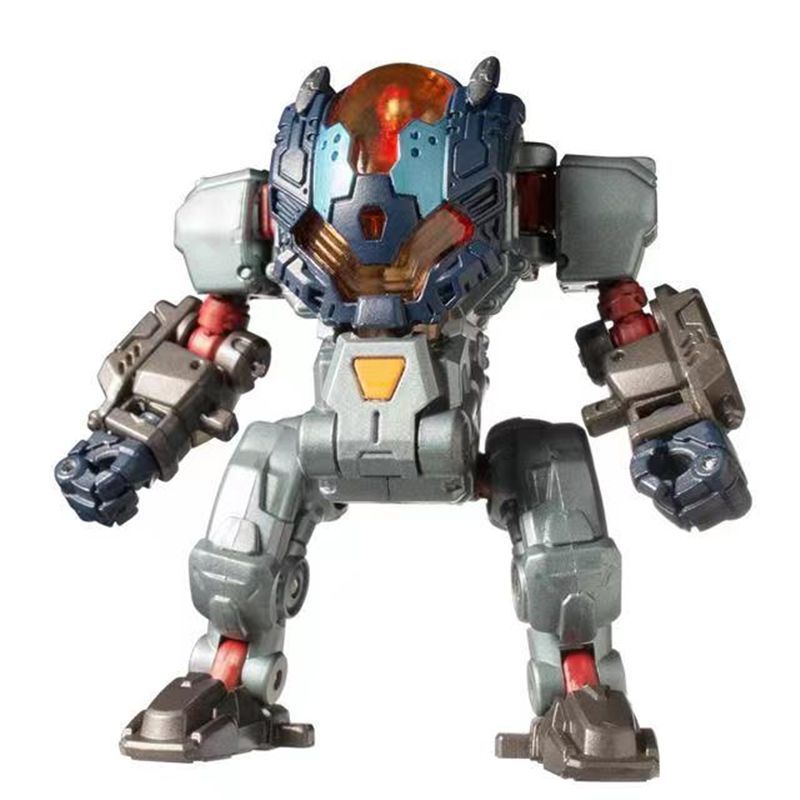 MFT Diaclone Lost Planet ที่วาดด้วยมือ GFL01 Power Suit Minifigure Gnaku Driver Mecha