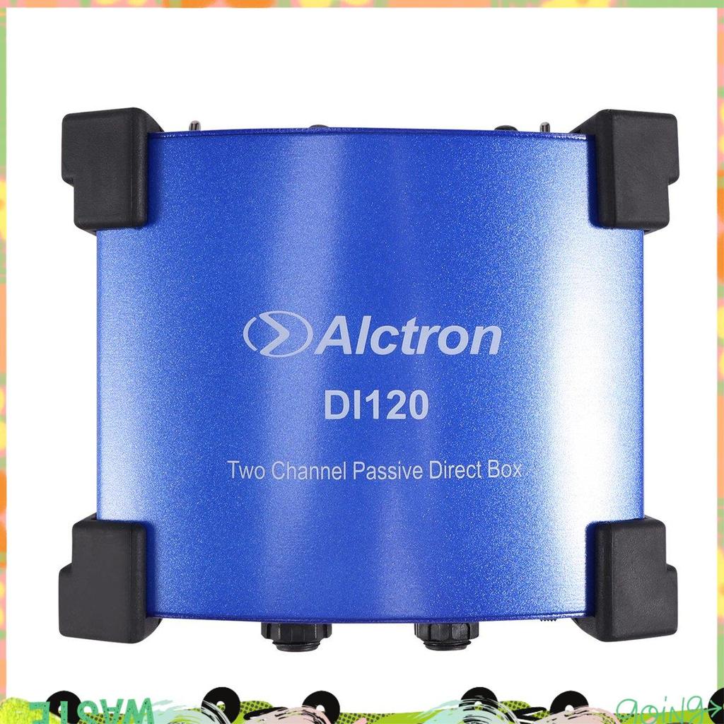 Super DI120 Two-Way Passive DI Box Impedance Converter DI BOX อุปกรณ์เอฟเฟกต์เวที