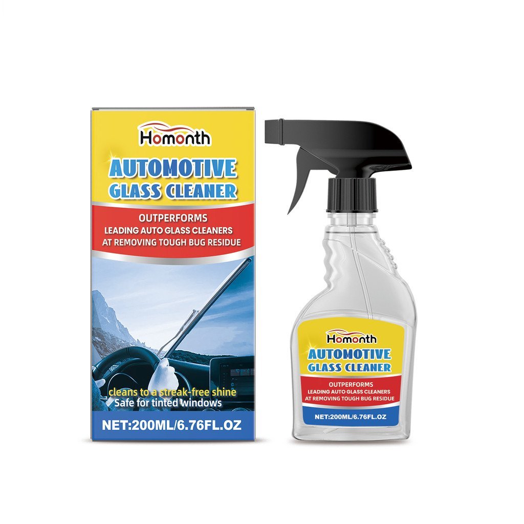 Homonth Car Glass Cleaner Car Glass Decontamination กันน้ําทําความสะอาดหน้าต่างกันฝน Clear View