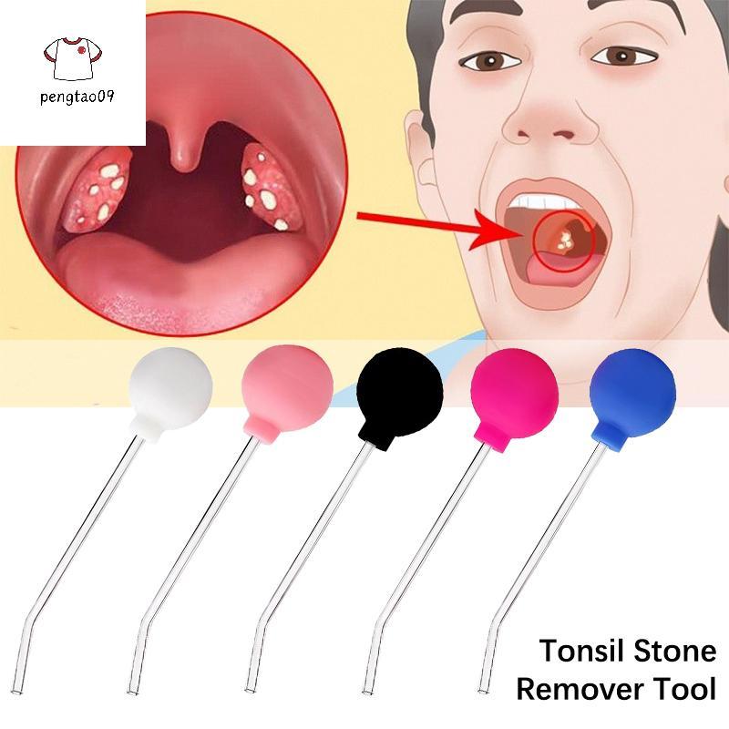 Pengtao09 Tonsil Stone Remover เครื่องมือสไตล์คู่มือ Remover ปากทําความสะอาดเครื่องมือ Ear Wax Tonsil Stone Remover เครื่องมือทําความสะอาดใหม่