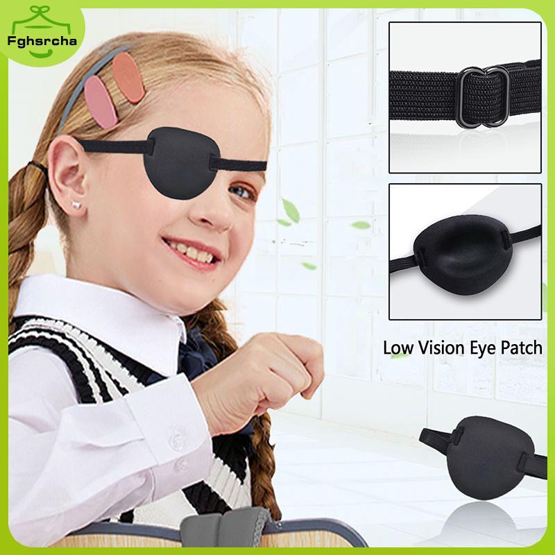 1 ชิ้น Eye Patch Eye Patch สําหรับผู้ใหญ่ปรับนุ่ม Amblyopia Lazy Eye Patch สําหรับซ้ายหรือขวาตา,สําห