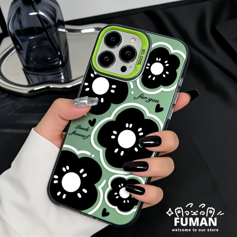 SAMSUNG เรียบง่ายน่ารักดอกไม้เคสโทรศัพท์สําหรับSamsung Galaxy A07 A06 A05 A05S M04 F04 A04S A04E A03
