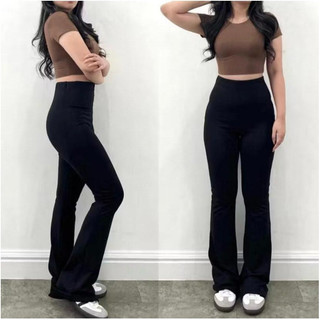 Celana Cutbray Scuba Premium Pinggang Highwaist Fit & Flare Bahan Streeth Melar Elastis Jumbo