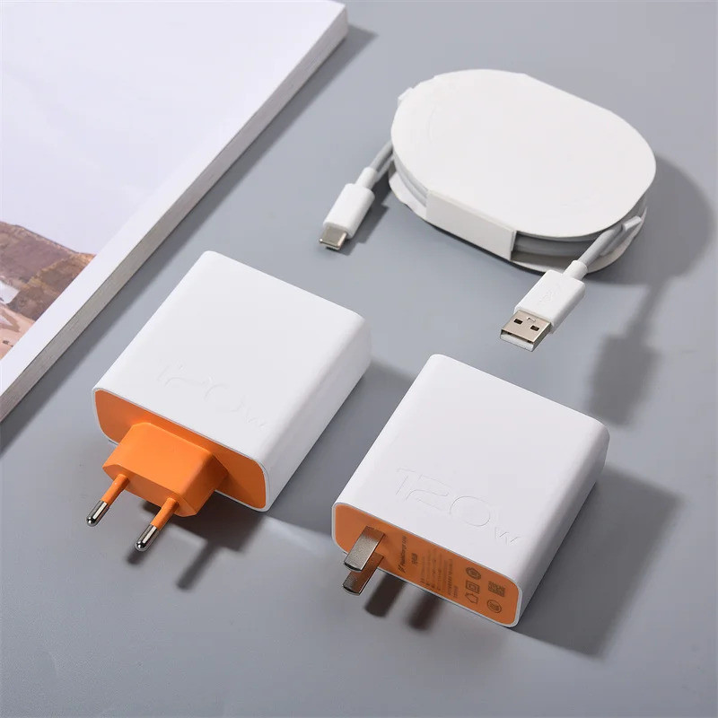 Vivo Original Charger 120W Fast Charge EU/US Flashcharge Power Adapter สําหรับ Vivo X300 X200 X100 X