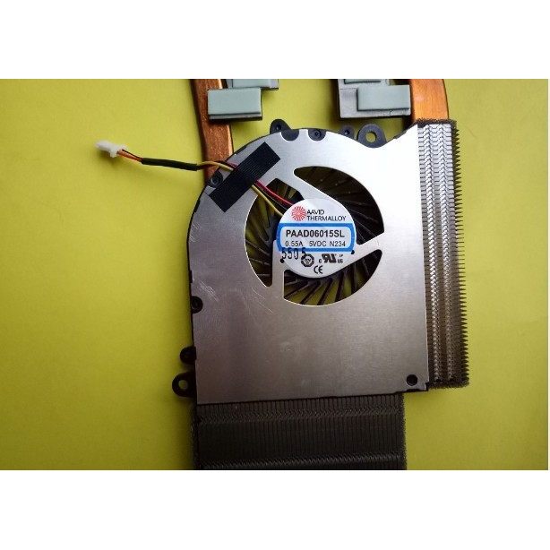 พัดลมหม้อน้ําโน๊ตบุ๊ค AAVID PAAD06015SL N223 N224 ใหม่ล่าสุด