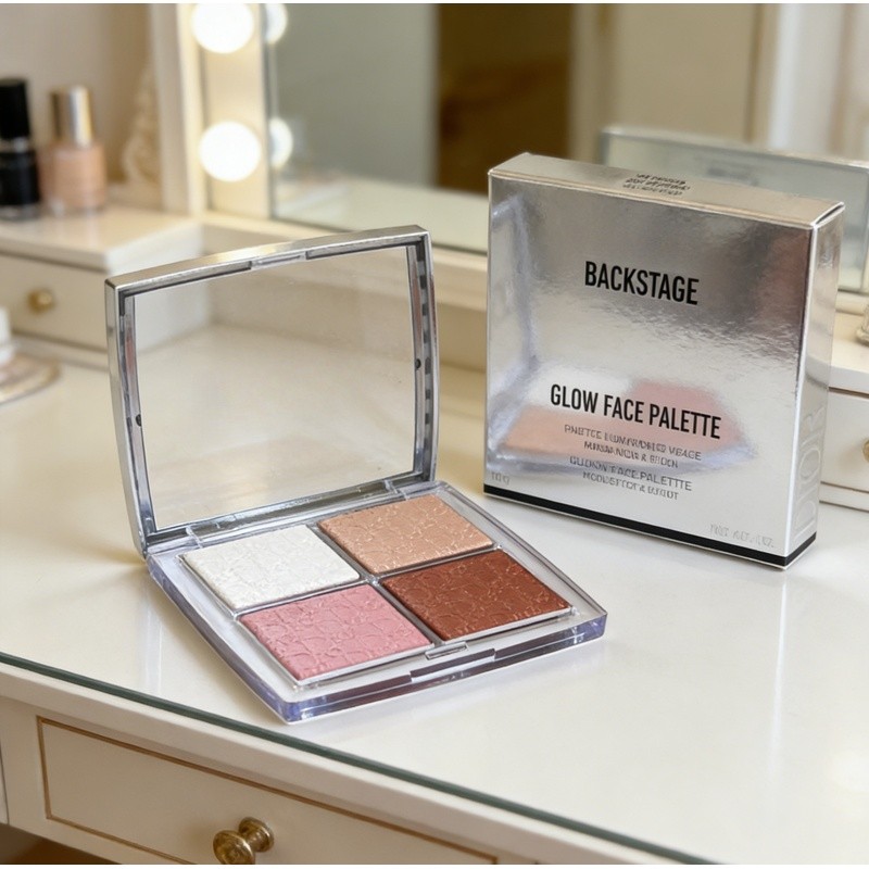 ((หมิงทง) ปีใหม่สไตล์ใหม่ ของ กลับเวที สี่-สี ไฮไลท์ บลัช คอนทัวร์ แผ่น ละเอียดอ่อน เรืองแสง 10ก 001