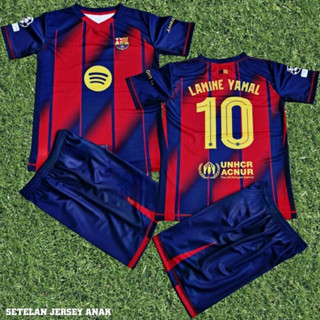 เสื้อฟุตบอลเด็ก BARCA 2025-26 / BOYS BARCA JERSEY LAMINE YAM…