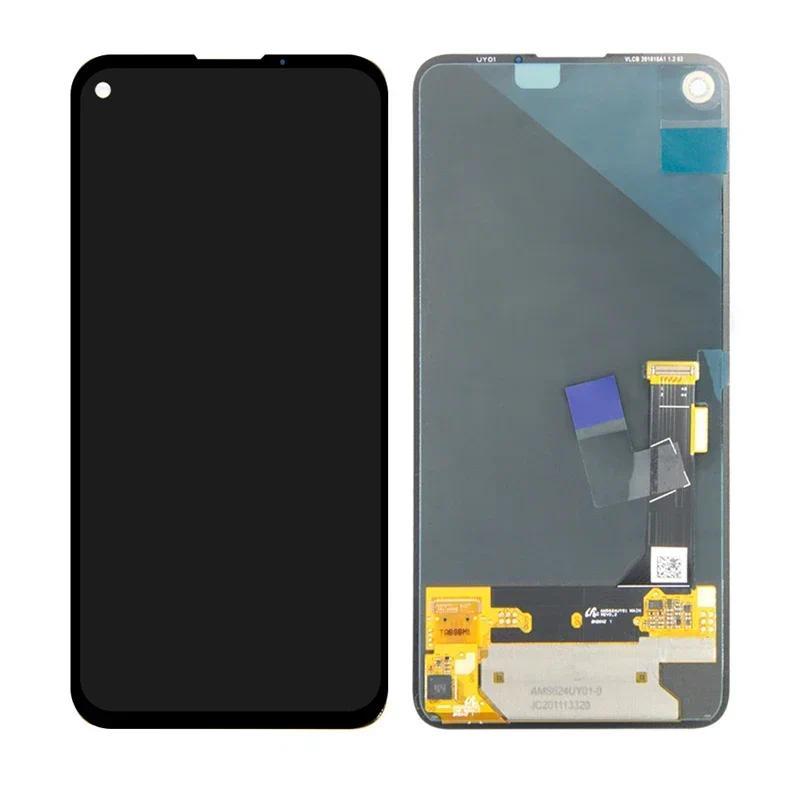 OEM สําหรับ Google Pixel 4A 5G จอแสดงผล LCD Touch Screen Digitizer Assembly เปลี่ยน LCD ทดสอบ OK