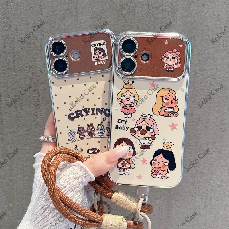 เคสโทรศัพท์ลายเด็กทารกร้องไห้น่ารัก ใช้ได้กับ iPhone 11/13/14/15Pro/16/17Pro/16ProMax,X/MAX/XR,7/8Plus รุ่น ZT6DSC0558