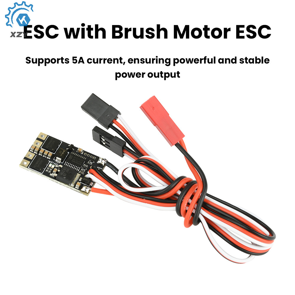 1-2S Dual-Channel Bidirectional ESC Brushless ESC Differential ESC รีโมทคอนโทรล Tracked ยานพาหนะเครื