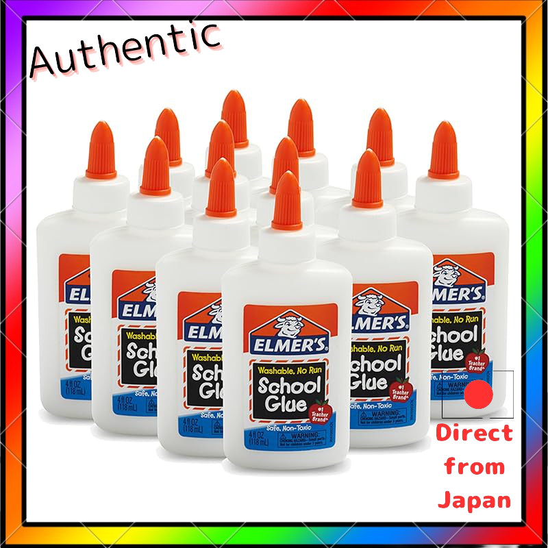 Elmer's Clear Liquid School Glue - Multipurpose, Water-Soluble, 5oz & 946ml