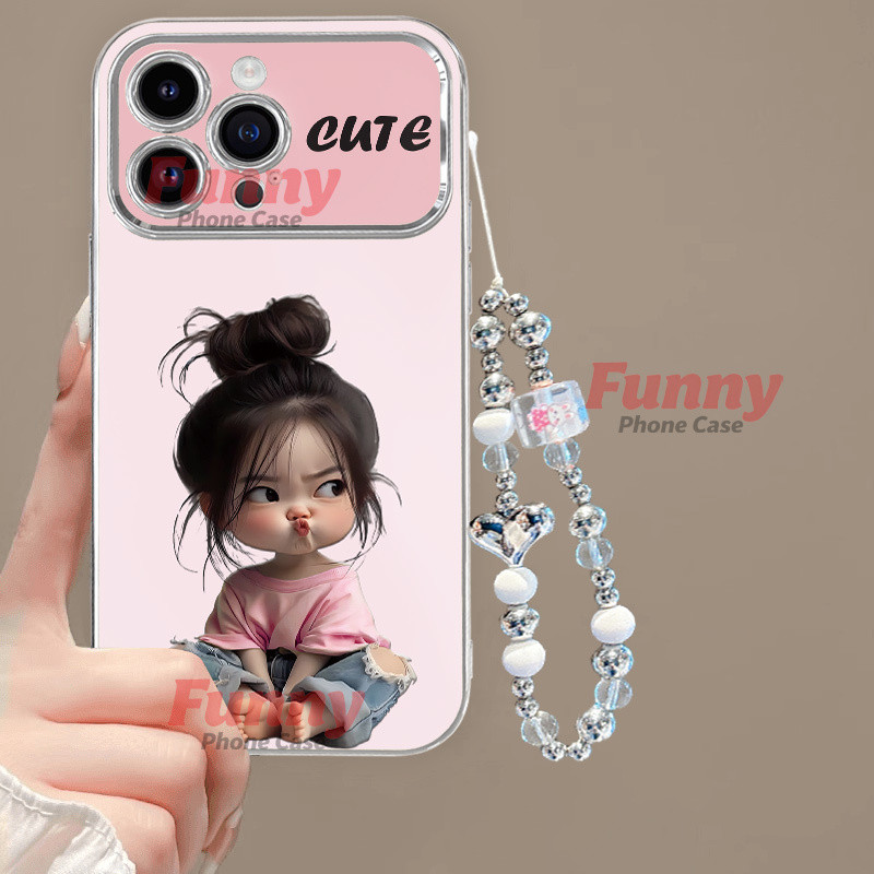 สัมผัสนุ่มหนึบ ลายน่ารักสนุก ๆ ช่วยเยียวยา ป้องกันรอยขีดข่วน เหมาะกับ iPhone น่ารักไม่ซ้ำแบบใคร XPTH6D122&123