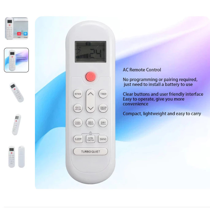 เปลี่ยนใหม่ 0010404555U รีโมทคอนโทรล AC พร้อมฟังก์ชั่นความร้อนสําหรับ CETRON Haier Mabe ECO เครื่องป