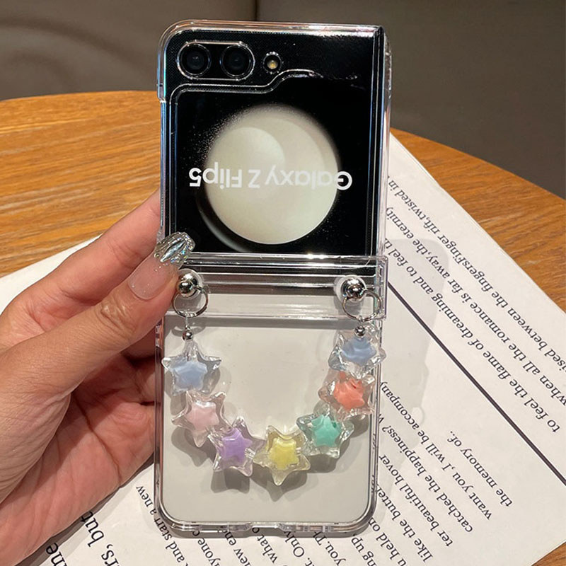 น่ารัก Hard PC เคสโทรศัพท์สําหรับ Samsung Galaxy Z Flip 7 FE Z Flip 6 Z Flip 5 Z Flip 4 Z Flip 3 พร้