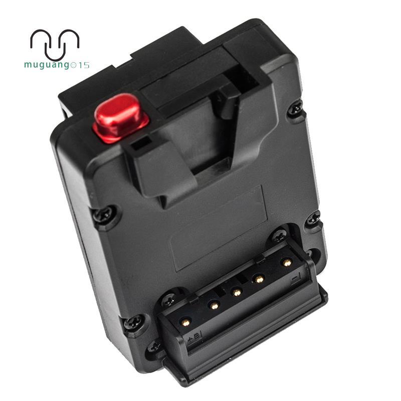 [ลดราคา M5]V Mount V-Lock Battery to NP-F F550 F570 F750 F970 Dummy Battery Converter Plate D-Tap สํ