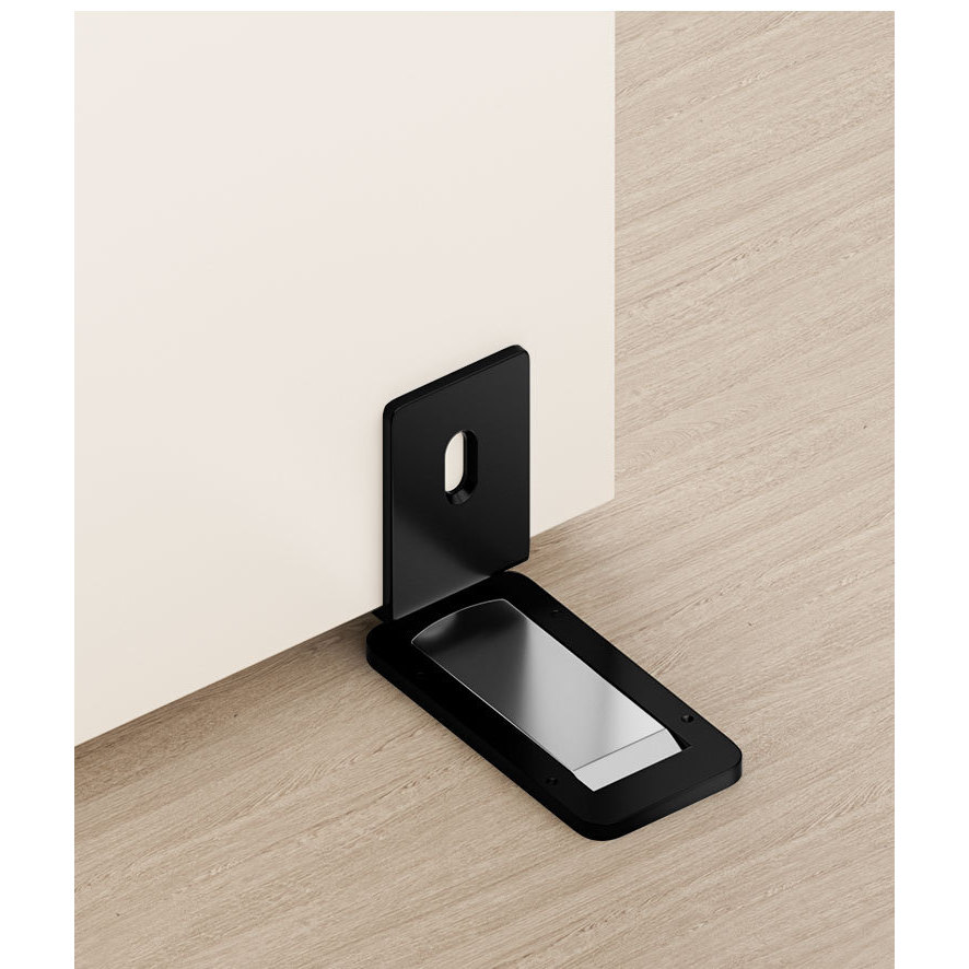 YoCiao ที่กันประตูแม่เหล็กแบบบางพิเศษ · ติดตั้งไม่ต้องเจาะ · ติดพื้น/ติดผนัง | ยึดแน่น เหมาะกับประตูกระจก/กรอบแคบ - รูปที่ 4